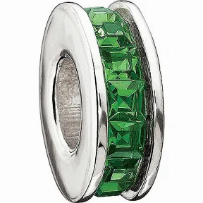 施华洛世奇/Swarovski 串珠 Dark Green Flicker Bead 1125502