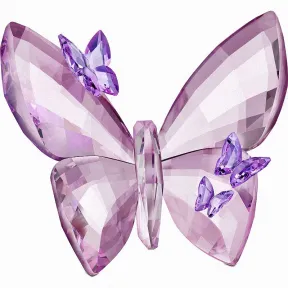 施华洛世奇/Swarovski 摆件 蝴蝶, Violet, 大 1183941