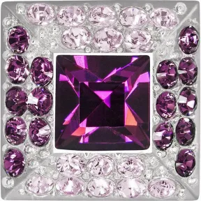 施华洛世奇/Swarovski 坠饰 Pavé Purple Stud 坠饰扣 5031590