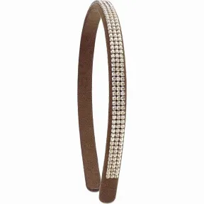 施华洛世奇/Swarovski 发饰 Crystal Mesh Brown 发箍 5076290