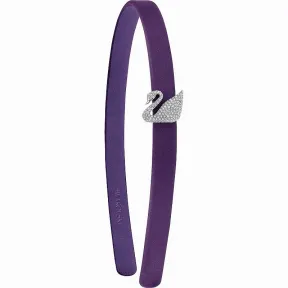施华洛世奇/Swarovski 发饰 Iconic Swan Purple 发带 5171357