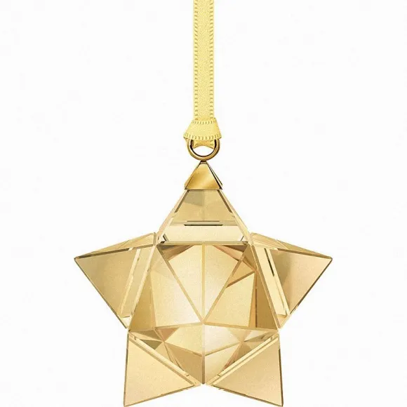 施华洛世奇/Swarovski 挂饰 星星挂饰, 金色, 小 5223596