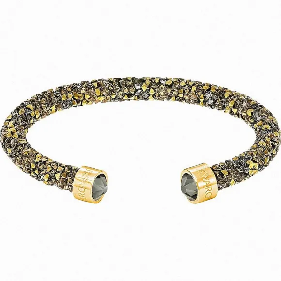 施华洛世奇/Swarovski 手镯 Crystaldust 阔手镯, 金色, 镀金色 5348101