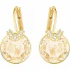 施华洛世奇/Swarovski 耳饰 Bella V 穿孔耳环, 金色, 镀金色 5349963