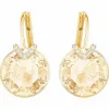 施华洛世奇/Swarovski 耳饰 Bella V 穿孔耳环, 大码, 金色, 镀金色 5353214