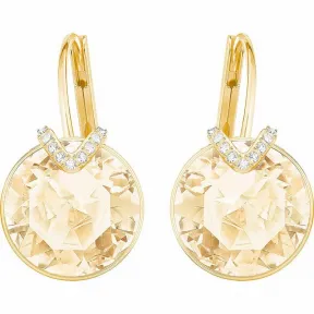 施华洛世奇/Swarovski 耳饰 Bella V 穿孔耳环, 大码, 金色, 镀金色 5353214