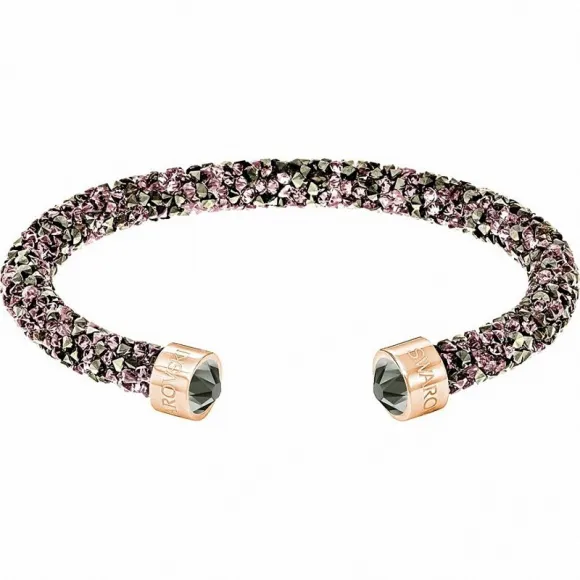 施华洛世奇/Swarovski 手镯 Crystaldust 阔手镯, 彩色设计, 镀玫瑰金色 5372882