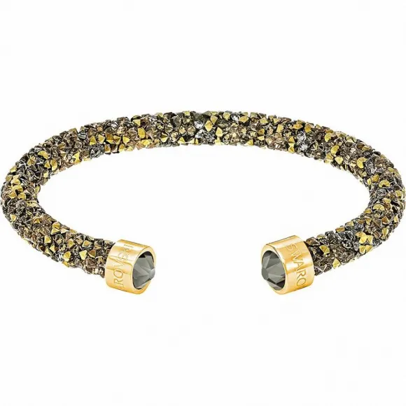 施华洛世奇/Swarovski 手镯 Crystaldust 阔手镯, 金色, 镀金色 5372883