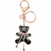 施华洛世奇/Swarovski Archibald 手袋坠饰, 黑色, 镀玫瑰金色 5380293