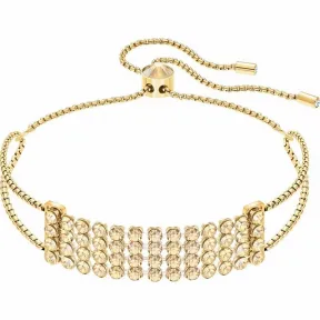 施华洛世奇/Swarovski 手链 Fit Bracelet, Golden, Gold plating 5386195
