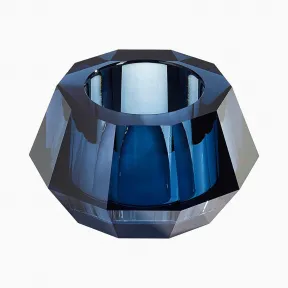 施华洛世奇/Swarovski 流明圆形烛台 蓝色 5398502