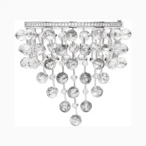 施华洛世奇/Swarovski 同心袖口 施华洛世奇水晶& Swarovski Created Diamonds 18K白金 5430506