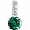 施华洛世奇/Swarovski Remix Collection Charm, 五月, 绿色, 镀铑 5437321