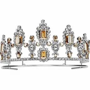 施华洛世奇/Swarovski 发饰 Anna Dello Russo Tiara, Golden, Palladium pla