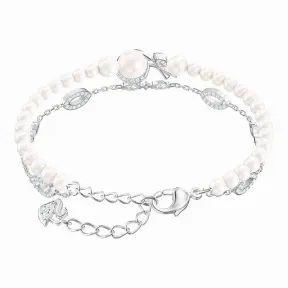 施华洛世奇/Swarovski 手链 Leonore 手链, 彩色设计, 镀白金色 5464406