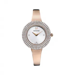 施华洛世奇/Swarovski Crystal Rose 腕表  瑞士制造  金属手链  玫瑰金色调  玫瑰金色调润饰 5484073