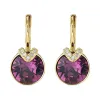 施华洛世奇/Swarovski Bella V 穿孔耳环, 紫色, 镀金色调 5509404