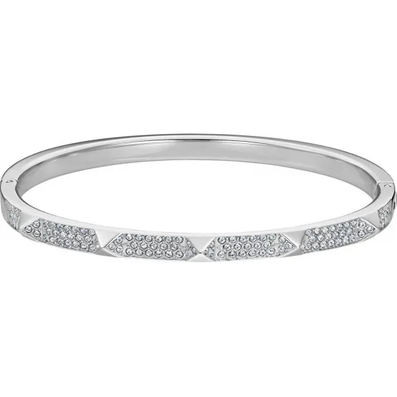 施华洛世奇/Swarovski Tactic 手镯, 白色, 不锈钢 5511391