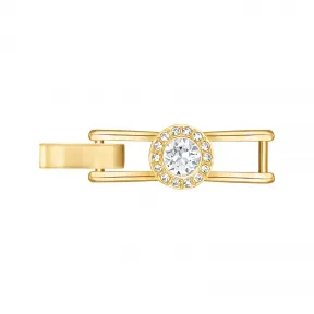 施华洛世奇/Swarovski Angelic 延长链  圆形切割  白色  镀金色调 5517926