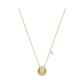施华洛世奇/Swarovski Shine Urchin 链坠 绿色 镀金色调 5524663