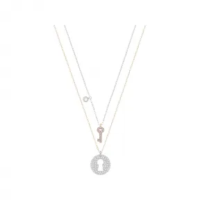 施华洛世奇/Swarovski Crystal Wishes Key 链坠  粉红色  多种金属润饰系列 5529570