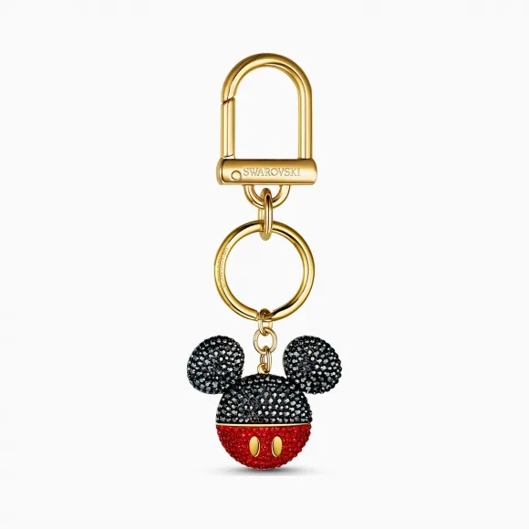 施华洛世奇/Swarovski Mickey 手袋坠饰 黑色 镀金色 5560954
