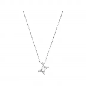 施华洛世奇/Swarovski  Zodiac II 链坠  双子座  白色  混合金属润饰 5563893