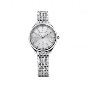 施华洛世奇/Swarovski Attract 腕表  瑞士制造 密镶  金属手链  银色  不锈钢 5610490