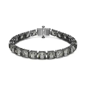 施华洛世奇/Swarovski  Millenia 手链  方形切割  灰色  镀钌 5615656