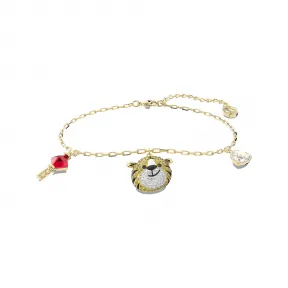 施华洛世奇/Swarovski  Zodiac Tiger 手链  老虎  流光溢彩  镀金色调 5620295