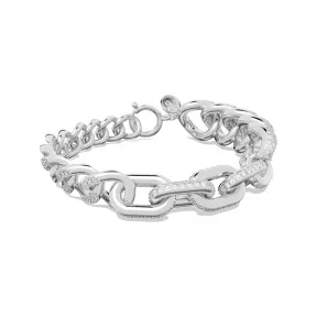 施华洛世奇/Swarovski Dextera 手链  密镶  白色  镀铑 5622224