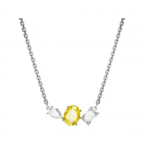 施华洛世奇/Swarovski Mesmera 链坠  混合切割  黄色  混合金属润饰 5668277