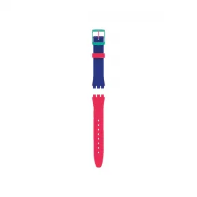 斯沃琪/Swatch GENT BLUE-PINK SILICONE STRAP - ACGG215   