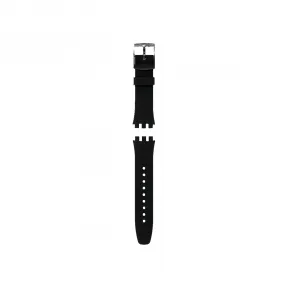 斯沃琪/Swatch CHRONO PLASTIC BLACK SILICONE STRAP - ACSUSB400   