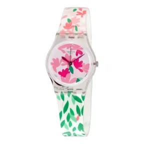 斯沃琪/Swatch Lady 石英机芯 兰花楹 LK355