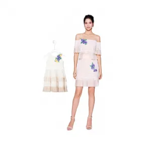  亲子装“花朵装饰”系列 AVQ17123SBH-KAVQ2301MX