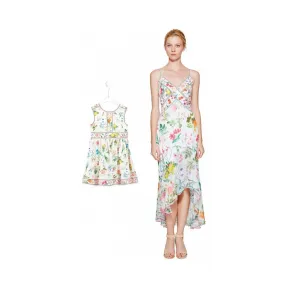  亲子装“印花雪纺”系列 AVZ17052MDH-KAVZ2302MX