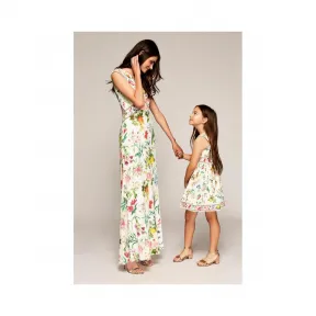  亲子装“印花雪纺”系列 AVZ17053LH-KAVZ2302MX