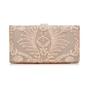  珠片绣花蕾丝手包 CL15ATV-GSNTR