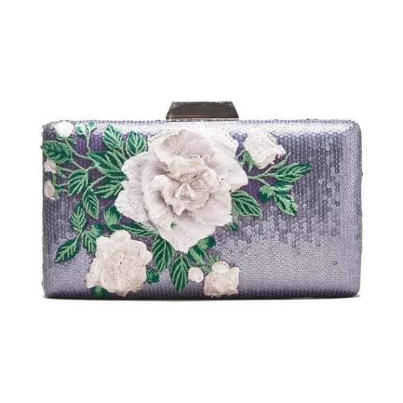  珠片绣花手包 CL18AAX