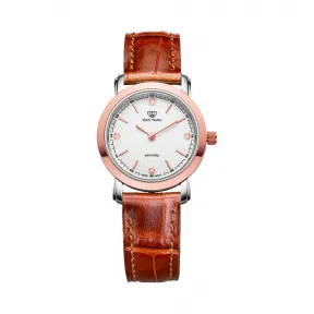 天王/Tianwang 金骑士系列 不锈钢表壳/底盖 石英机芯 61189