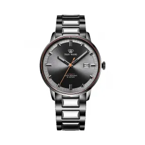 天王/Tianwang 山河系列 不锈钢表壳全电枪色 自动机械 GS51128N.D.N.NO