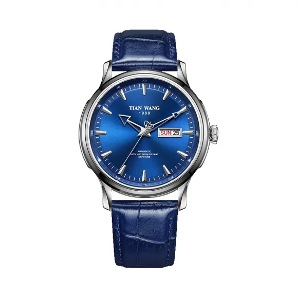 天王/Tianwang 轮时代系列 不锈钢表壳 自动机械 GS5943CSB.DD.LU.U-1