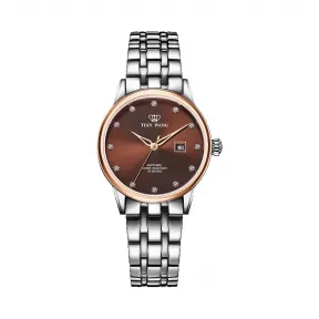 天王/Tianwang 不锈钢 间电玫瑰金  电商系列 石英机芯 中性表 LS31011TP.D.S.C