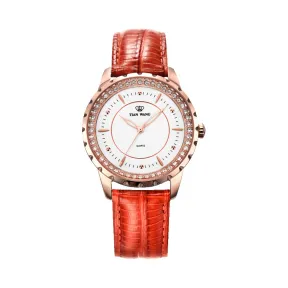 天王/Tianwang 其他系列 不锈钢表壳全电玫瑰金 石英机芯 LS3795P-R