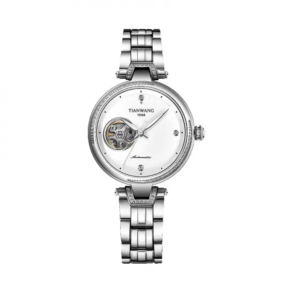 天王/Tianwang 星辰系列 不锈钢表壳 自动机械 LS51145S.S.W