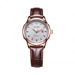 天王/Tianwang 不锈钢/镀金  轮时代系列 自动机械 男表 LS5740P-D