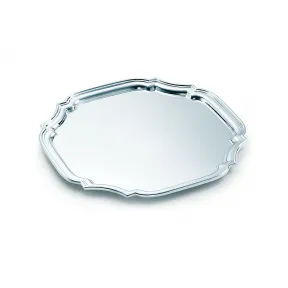 蒂芙尼/Tiffany Adams 纯银切角方形托盘 10077672 