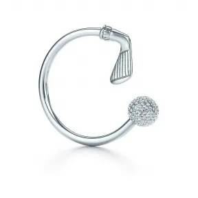 蒂芙尼/Tiffany 925 纯银高尔夫球钥匙圈 10104122