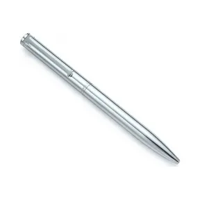 蒂芙尼/Tiffany Executive Tiffany 系列纯银可伸缩 T 形别针圆珠笔。